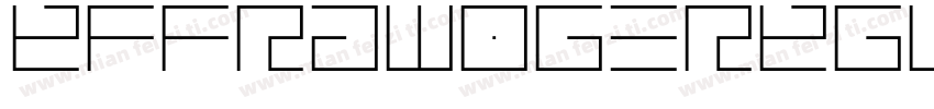 EffraW06-Regular Reg字体转换